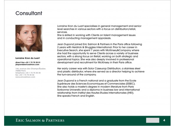 Eric Salmon & Partners